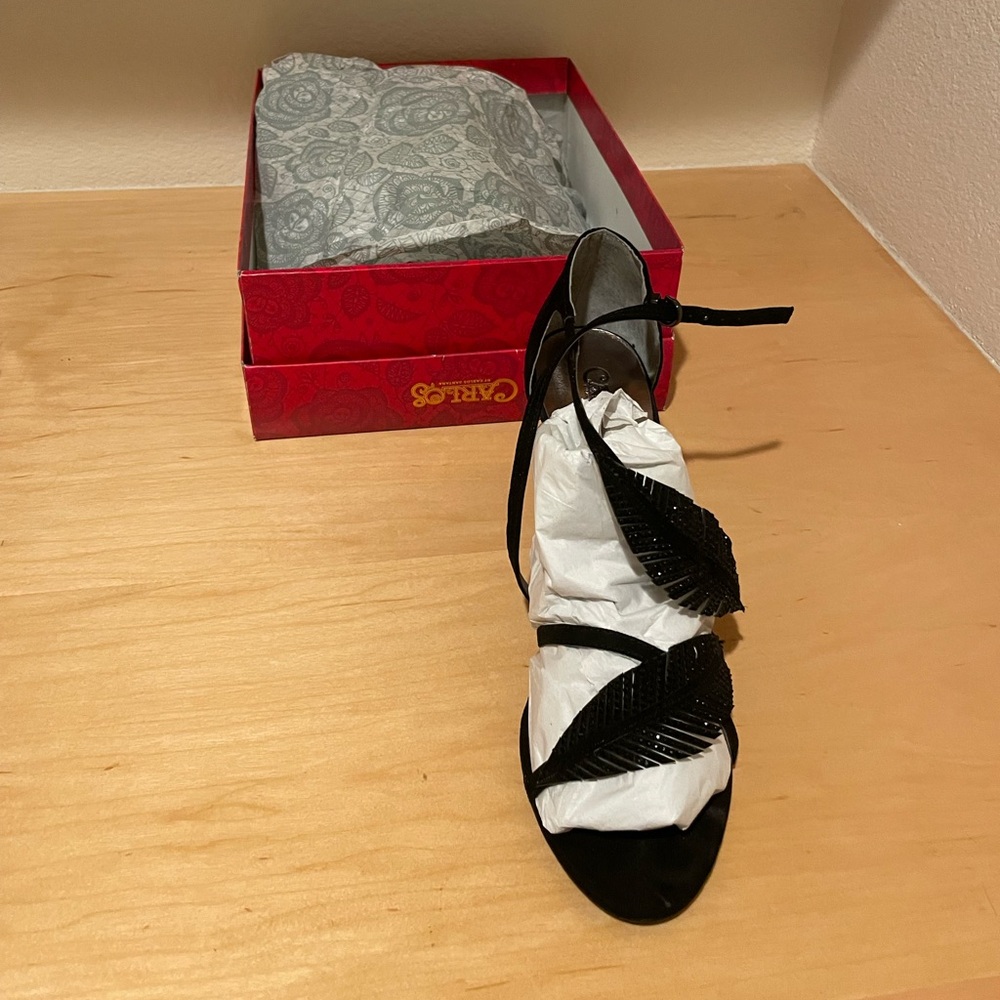 Black Carlos Santana Heels